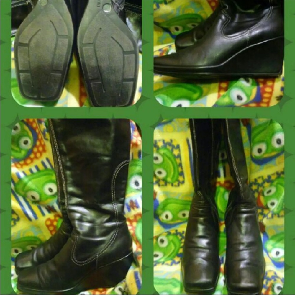 Wedge Heel Boots